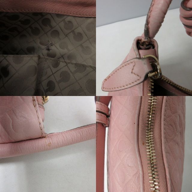 【新品同様】ゲラルディーニ GHERADINI ワンショルダーバッグ ピンク 新品同様】ゲラルディーニ GHERADINI ワンショルダーバッグ ピンク