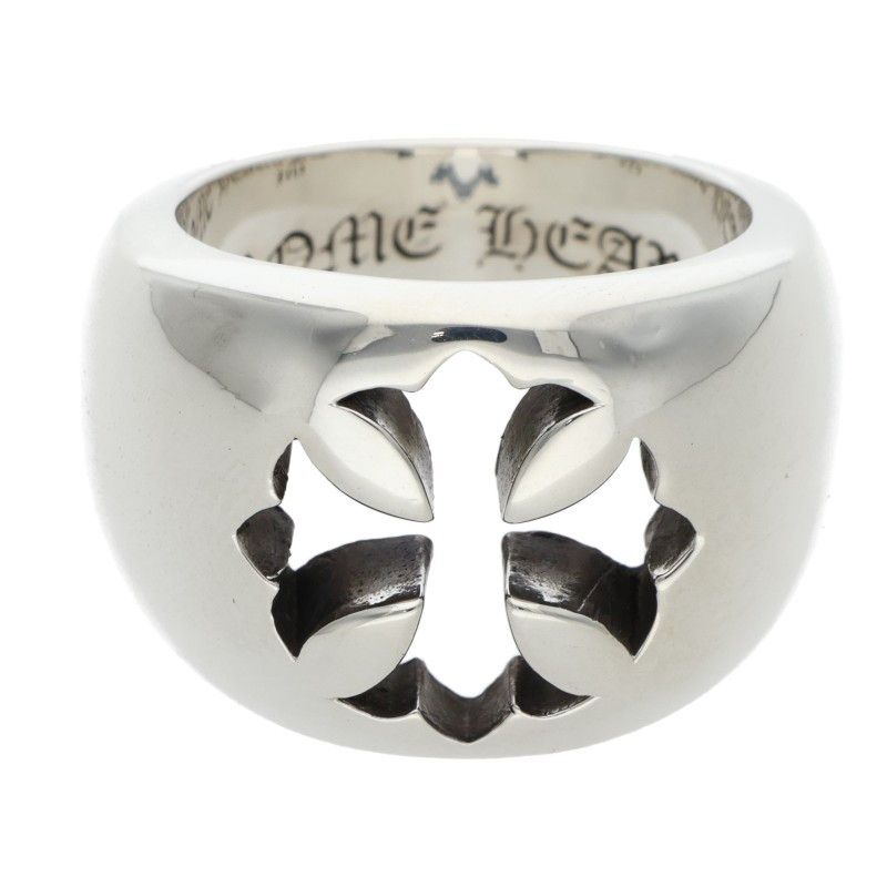 クロムハーツ SPACE CH PLS ネガティブスペース シルバーリング メンズ 18 5号