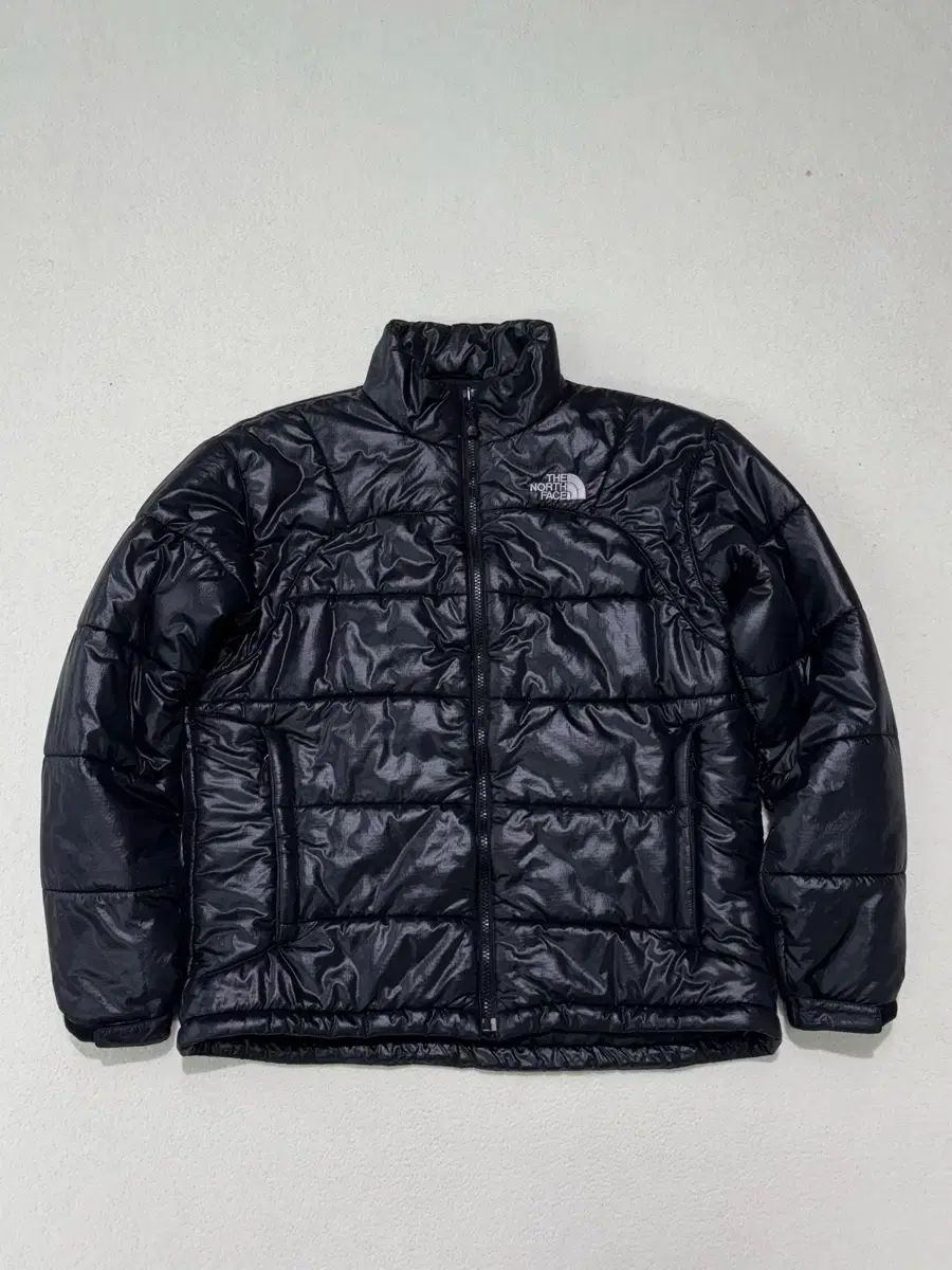 THE NORTH FACE ザノースフェイス 光沢 ブラック 軽量 ダウン 100 サイズ