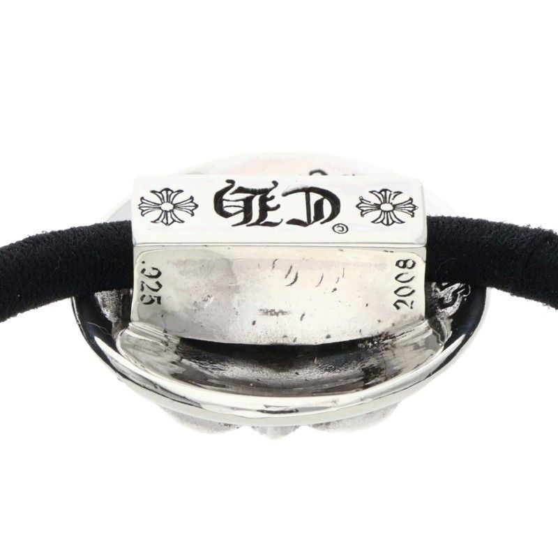 【証明書付】クロムハーツ フレア ボタン ヘアゴム コンチョ 証明書付】クロムハーツ フレア ボタン ヘアゴム コンチョ クロム