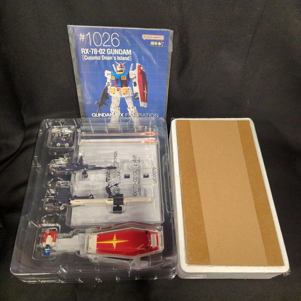 BANDAI SPIRITS GUNDAM FIX METAL 機動戦士ガンダム ククルス ドアンの島 RX 78 02 ガンダム 1026