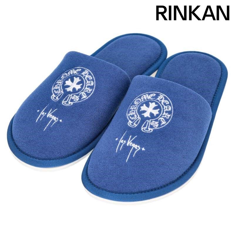 クロムハーツ ラスベガス ホースシュー刺繍スリッパ メンズ M