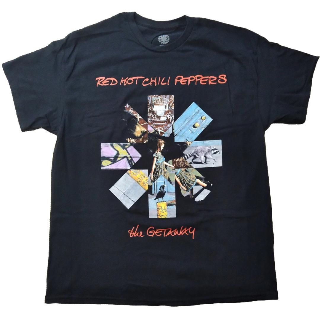 レッドホットチリペッパーズ Tシャツ M 実寸XLくらい 黒 ザゲッタウェイ