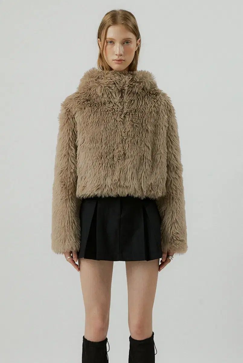 MOLLYオール ファージャケット ムートン