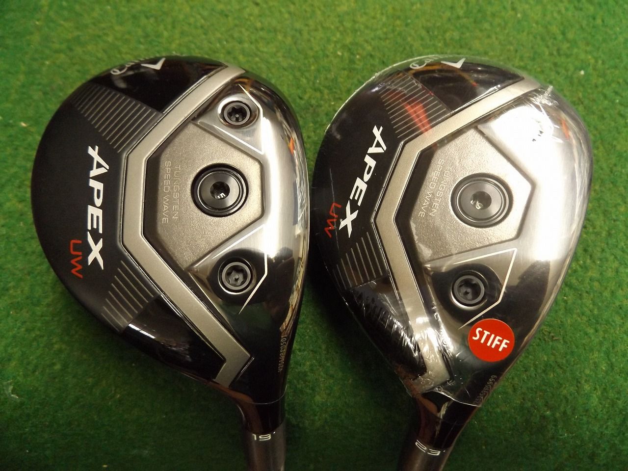 3845 APEX UW 2025 19° 23° TENSEI BLACK SILVER 7 S カバー有 キャロウェイ エイペックス ユーティリティ .3781