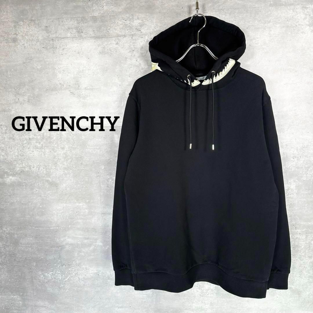 GIVENCHY ジバンシー M ボーンプリント プルオーバーパーカー