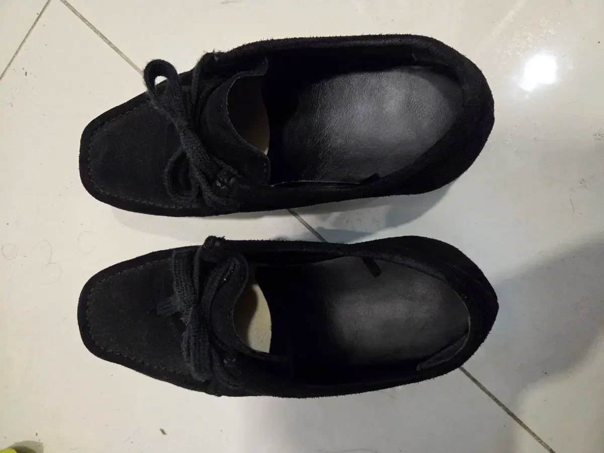 GUモカシンシューズ ブラック スウェード 260サイズ