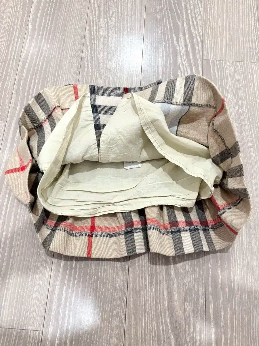  バーバリー キッズ ノヴァチェック ラップ スカート 6 Y スカート キッズ服(100cm~)