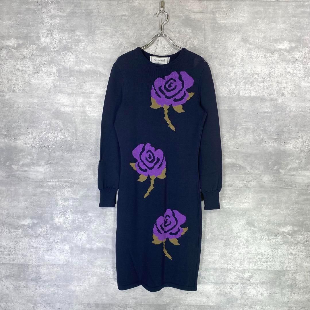  GIANNI VERSACE ジャンニヴェルサーチ 2 ニットワンピース ノースリーブ ニットワンピース