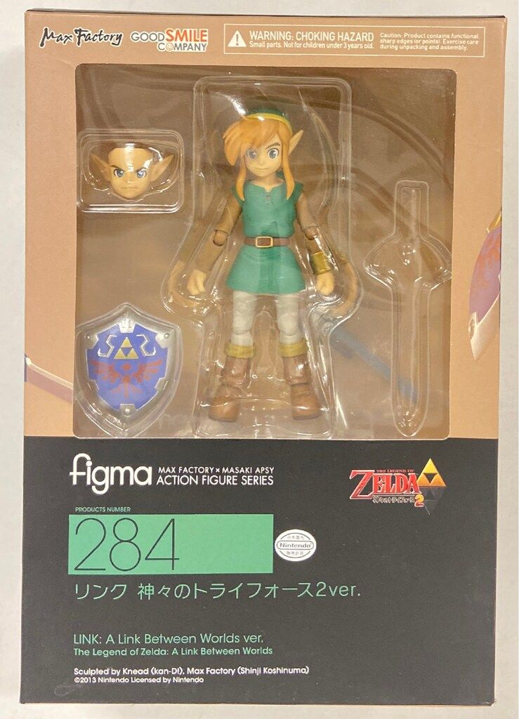 リンク figma 神々のトライフォース2Ver. .co 未使用品figma EX-032 未開封