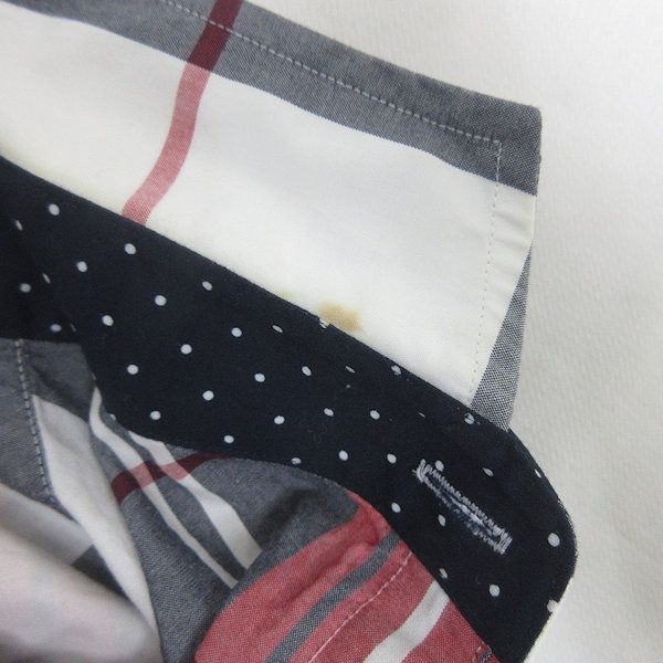 H□サイコバニー/PSYCHO BUNNY タータンチェック柄 半袖シャツ