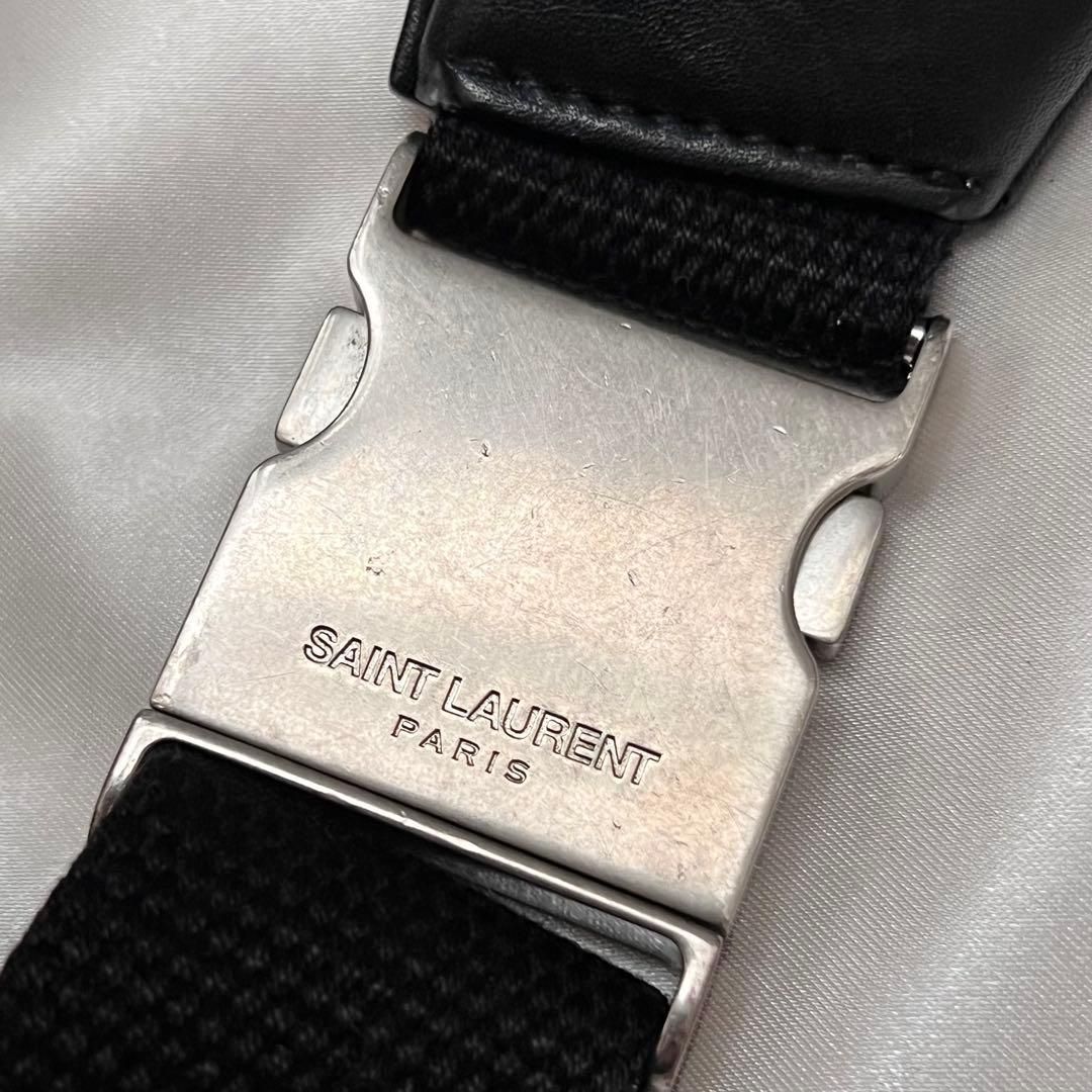 ◇訳アリ美品◇サンローラン シティ ラムスキン ボディバッグ ウエスト