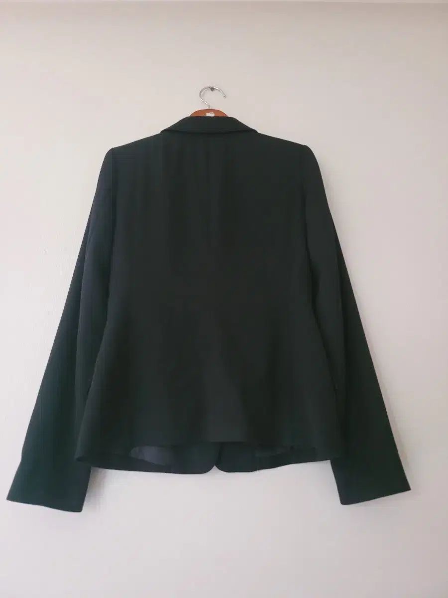 The HANDSOMEマイン ウール ブラック レディース スーツ ジャケット 55サイズ