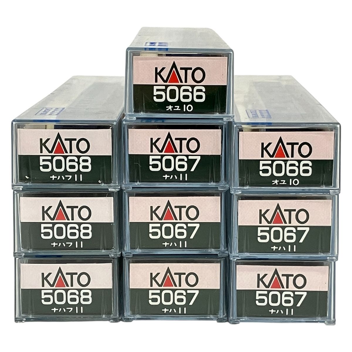 KATO カトー 5066 5067 5068 軽量客車 10両セット 鉄道模型 Nゲージ