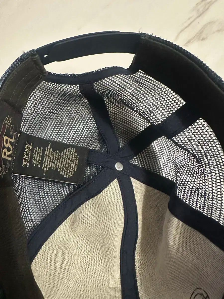 ポロ ラルフローレン RRL ダブルアールエル デニム ベースボールキャップ