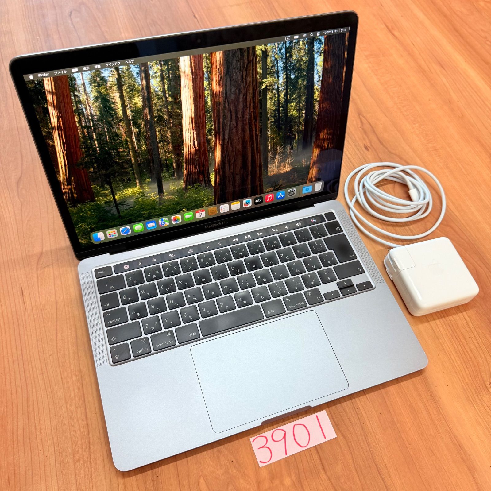 動作確認済み】 MacBook pro 13インチ 2022 Apple M2 16GB 512GB 高