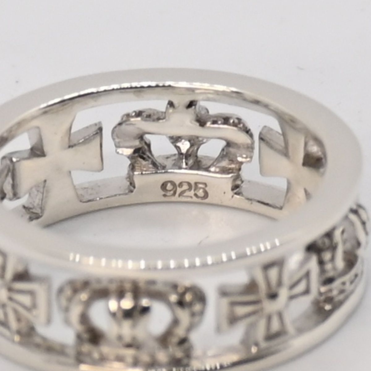 研磨済】 JUSTIN DAVIS MEDIEVAL WEDDING BAND リング/KIDS 6号