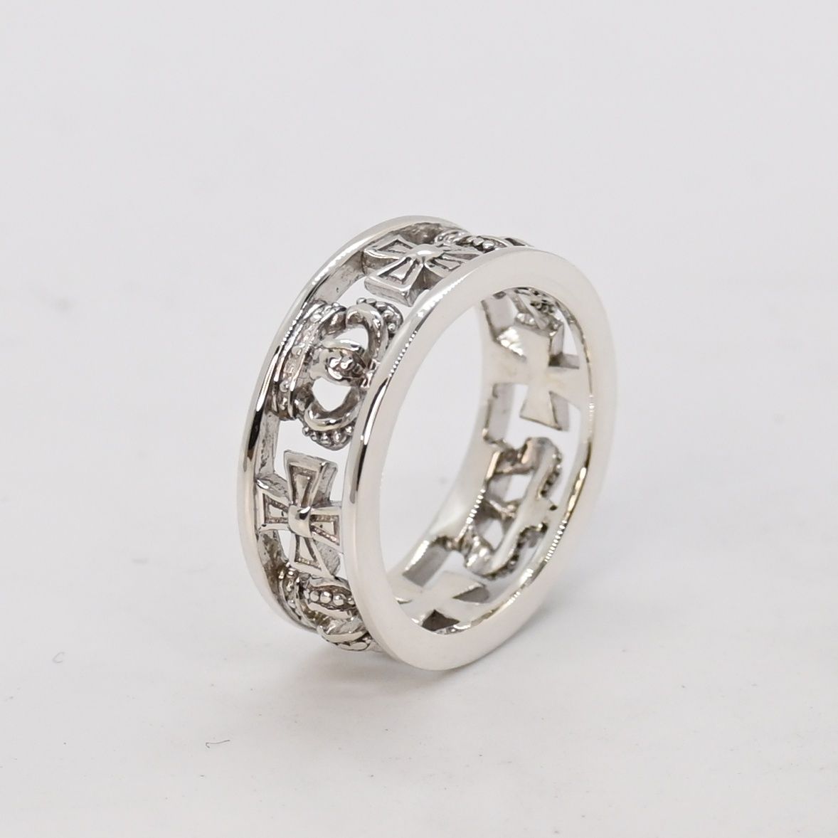 研磨済】 JUSTIN DAVIS MEDIEVAL WEDDING BAND リング/KIDS 6号