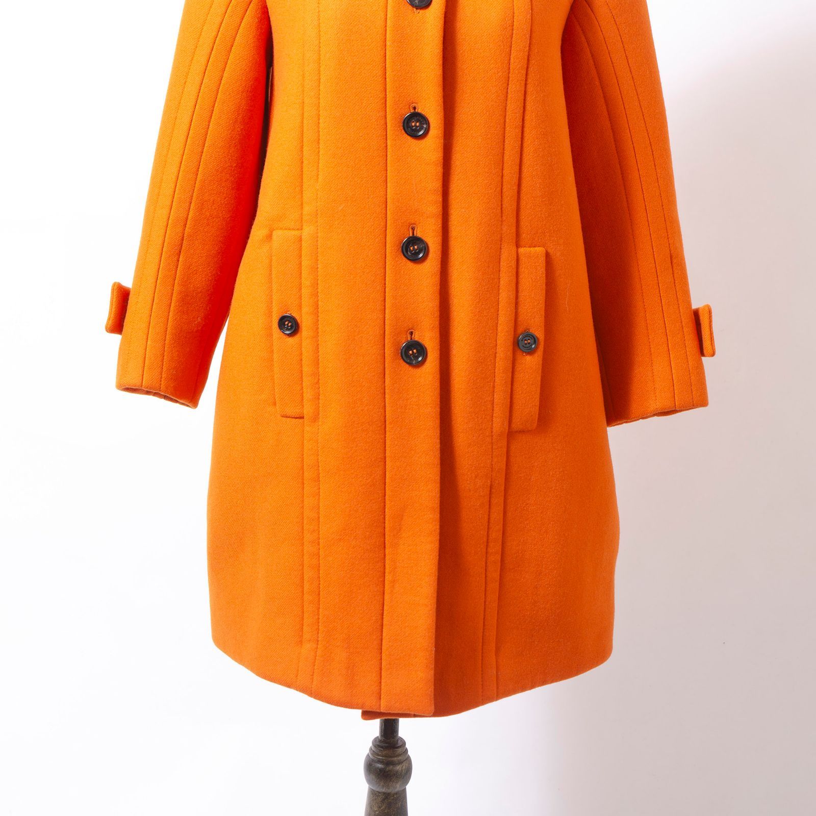 バーバリー プローサム BURBERRY PRORSUM ノーカラーコート 44