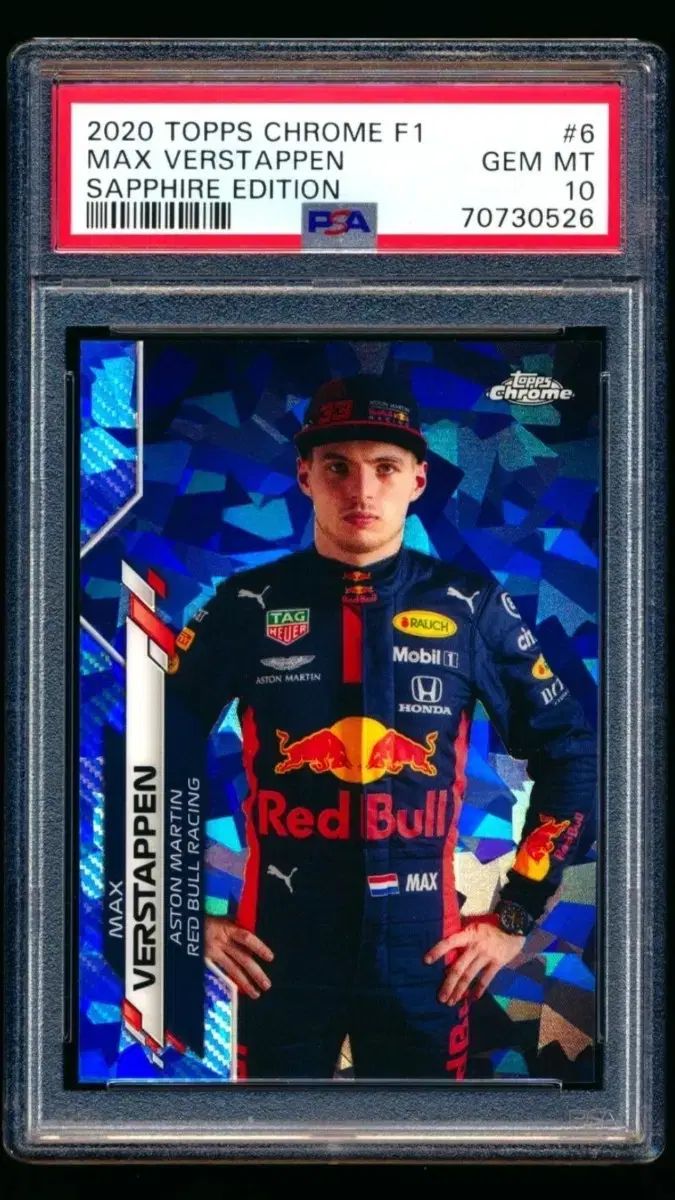 マックス フェルスタッペン サファイア ルーキー psa10