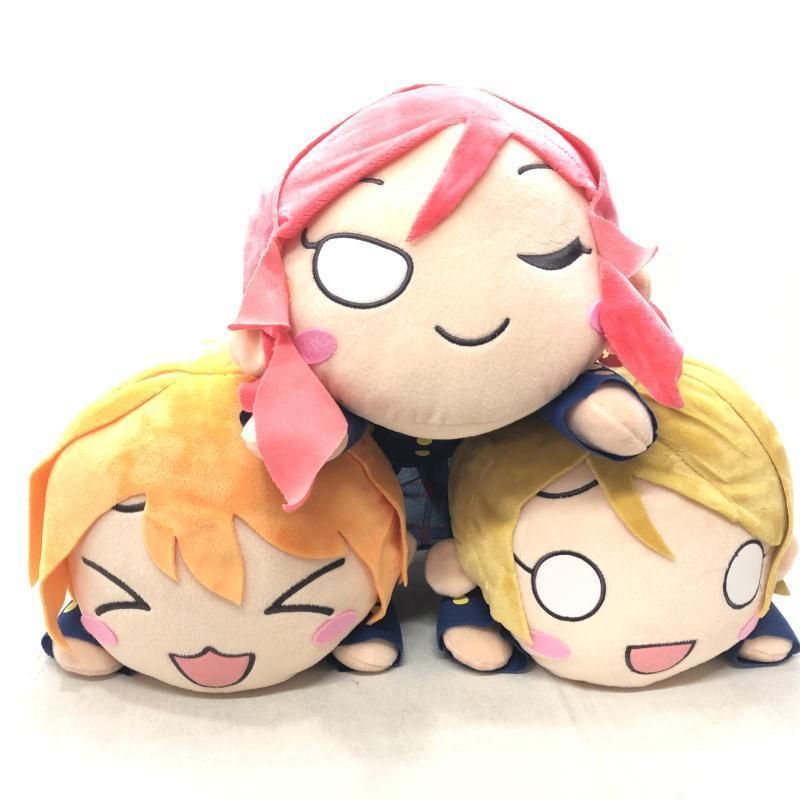 中古】現状品)ラブライブ! ハイパー＆メガジャンボ寝そべりぬいぐるみ