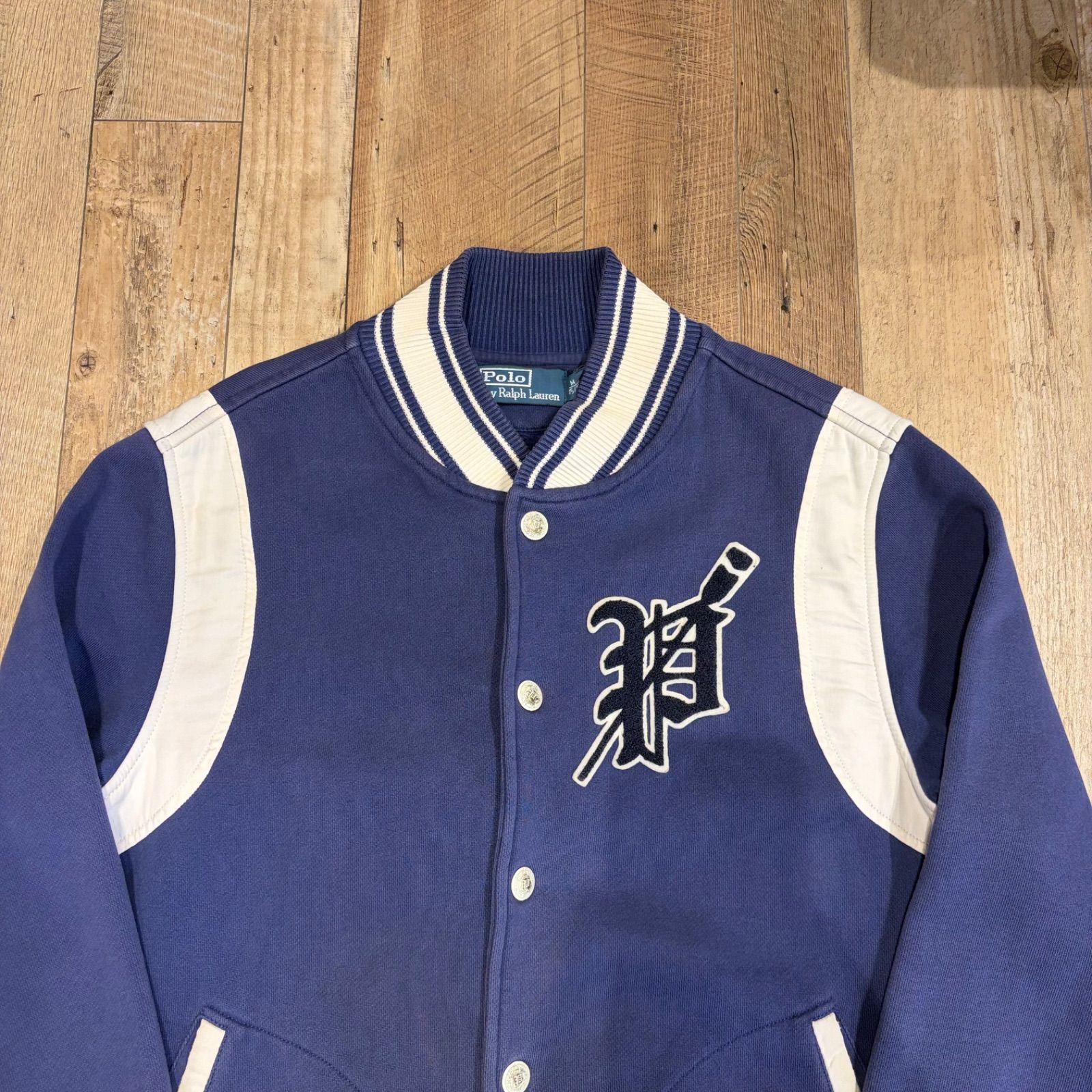 ラルフローレン スタジャン Ralph Lauren Letterman Jacket
