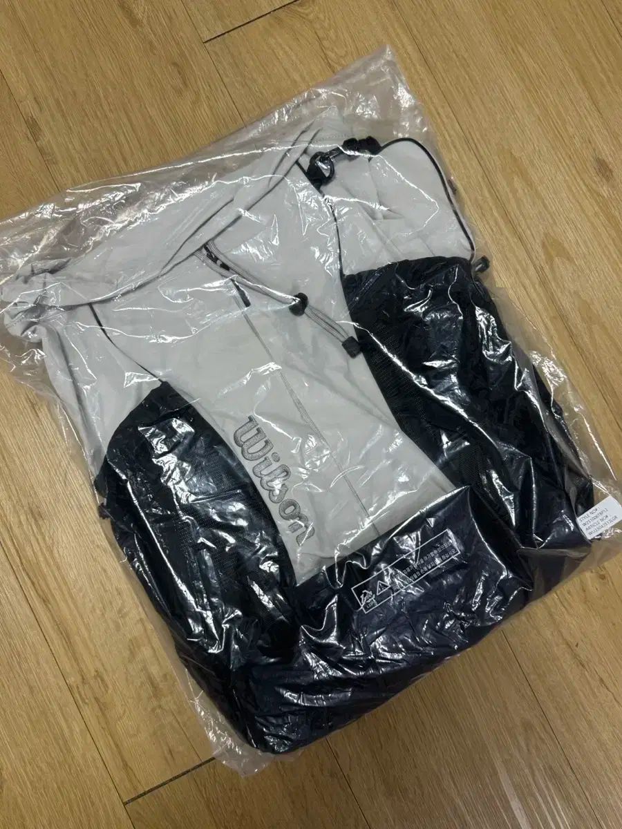 ウィルソン ドローストリング バックパック ライトグレー