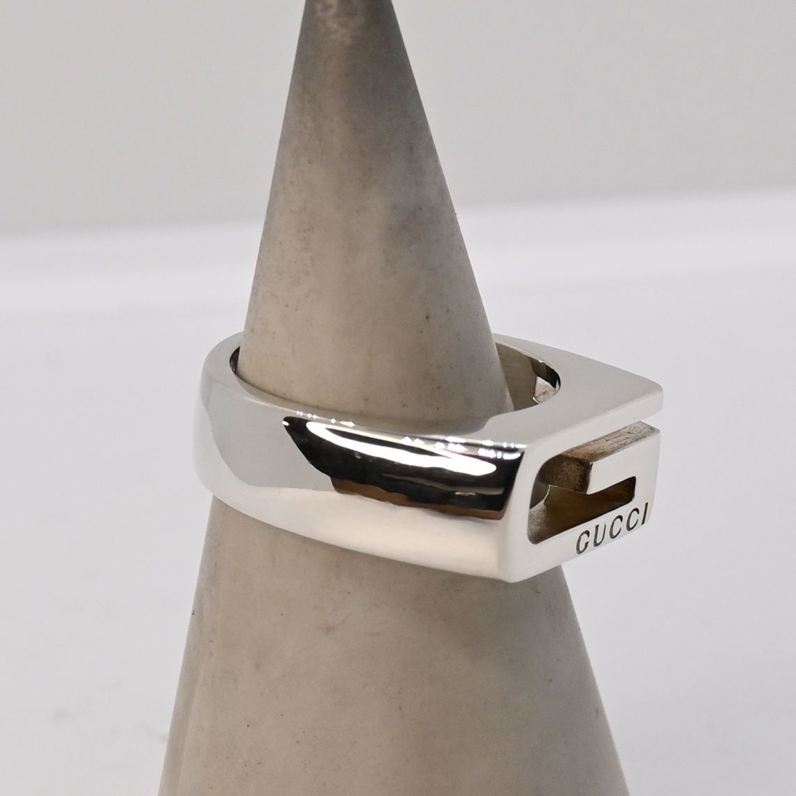 研磨済】GUCCI シルバー リング 15号 Ag925 指輪 - メルカリ