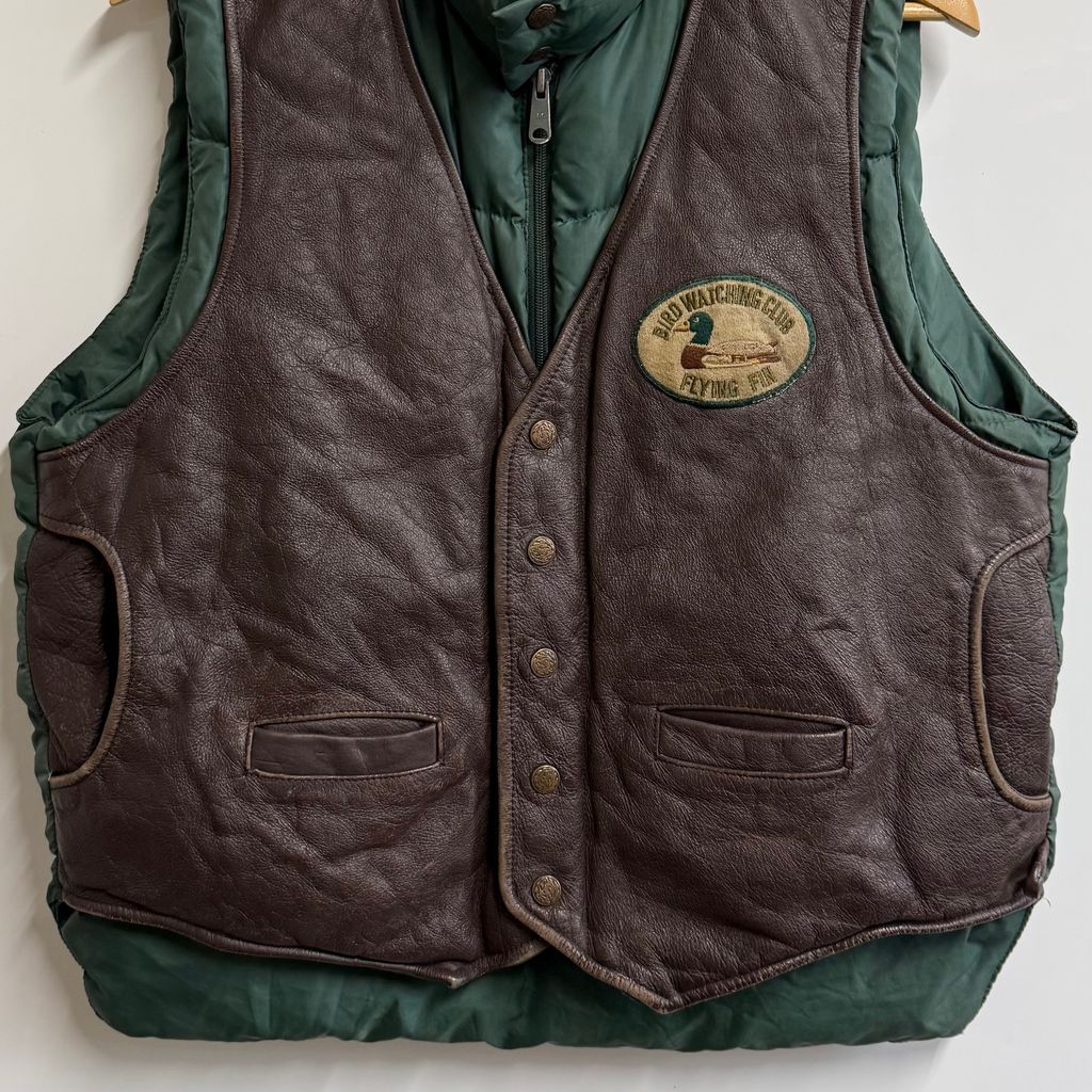 ダウンフィル フライトベスト