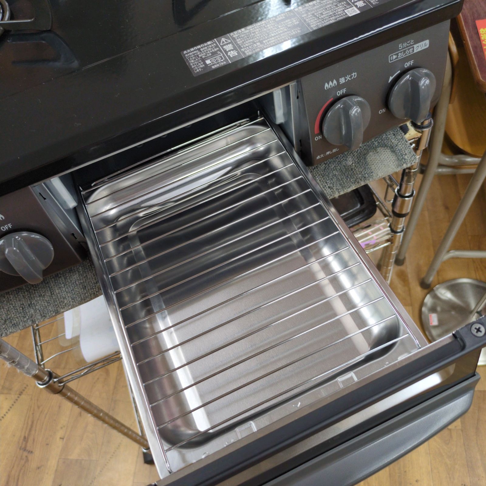 J330 ☆多少の使用感有り☆2024年製☆Rinnai☆LPガスコンロ