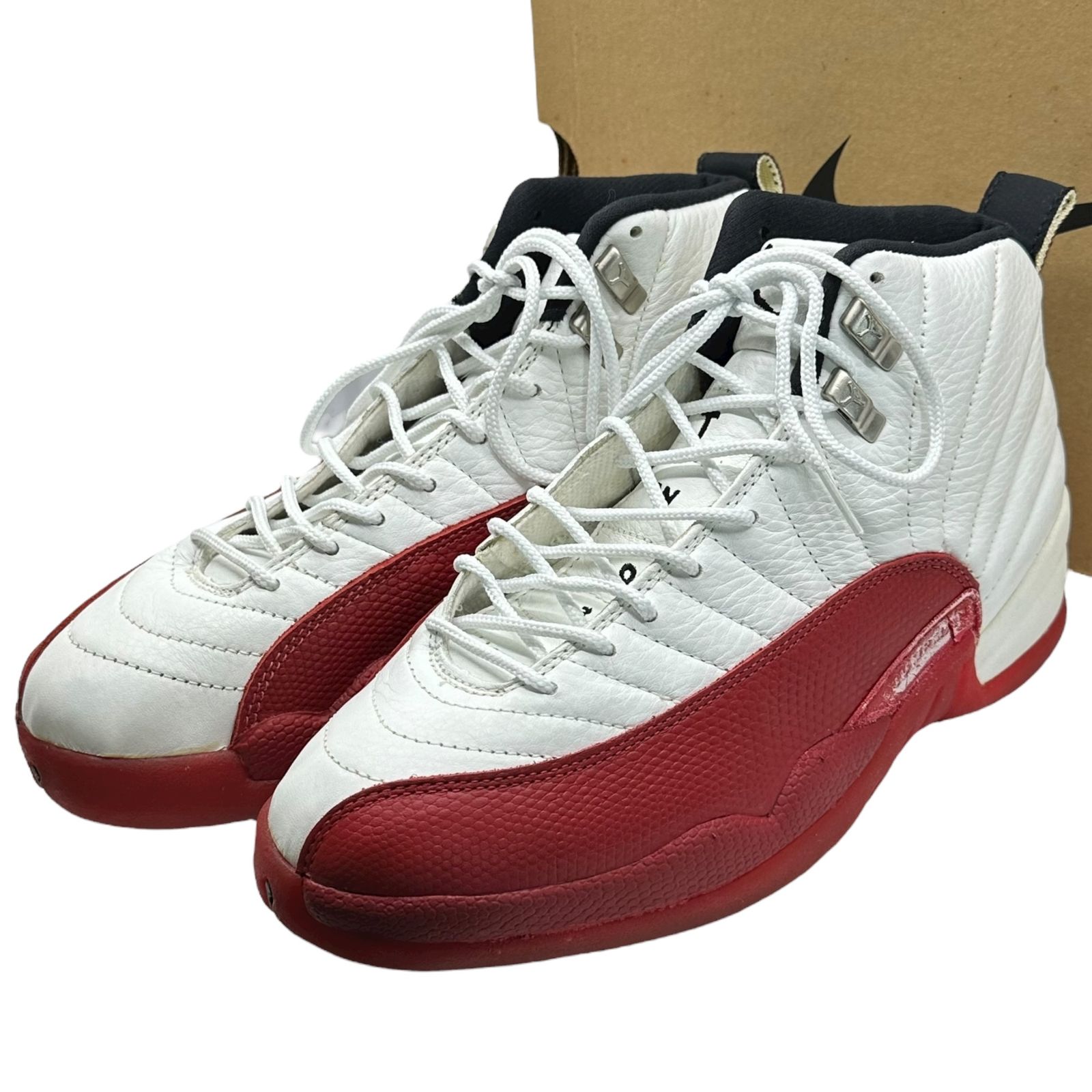 NIKE ナイキ 1997 Air Jordan 12 OG Cherry エアジョーダン 12 チェリー 130690-161 27cm ホワイト×レッド 90 s 90年代 ヴィンテージ スニーカー