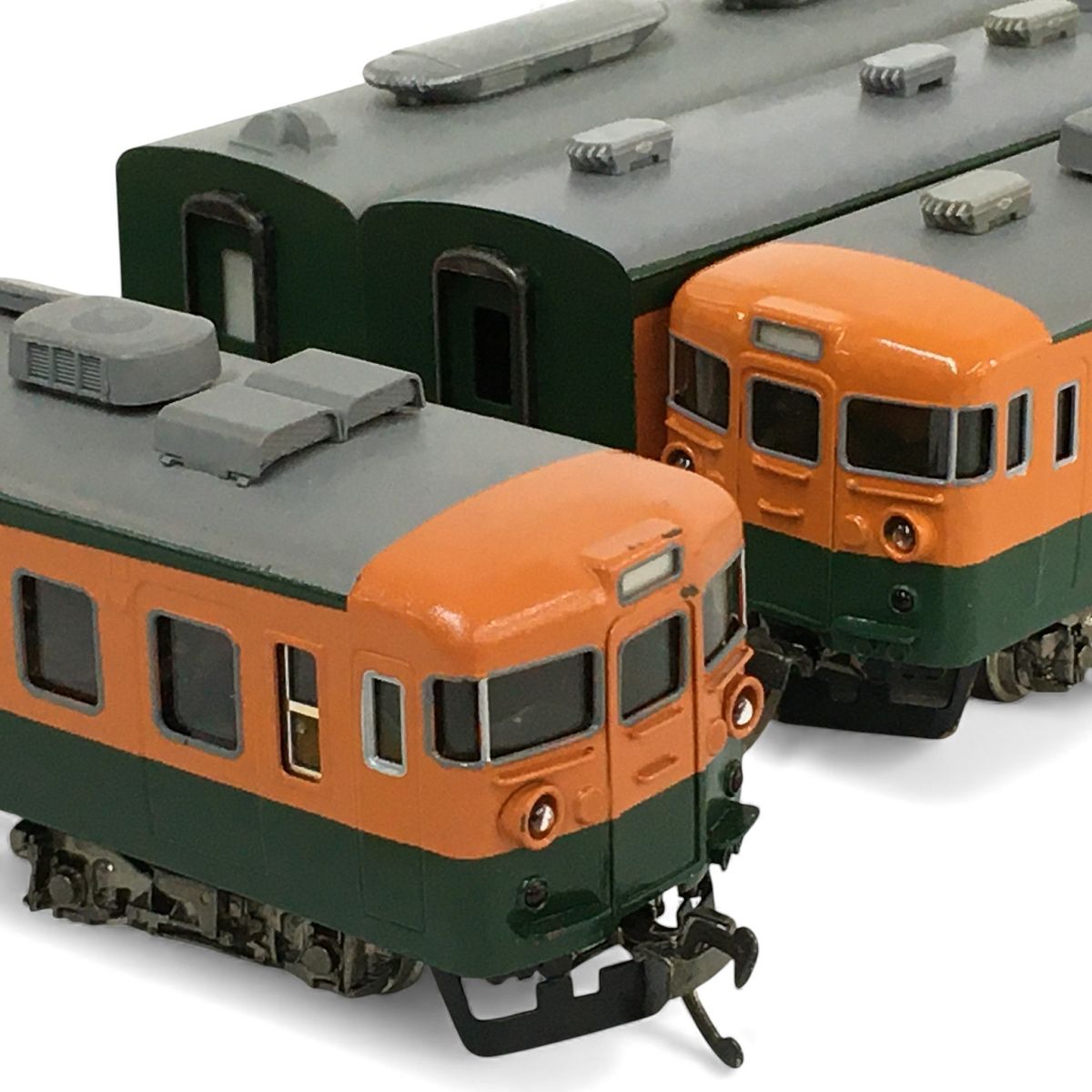 カツミ 国鉄 165系 急行電車 湘南色 4両セット HOゲージ 鉄道模型 訳有