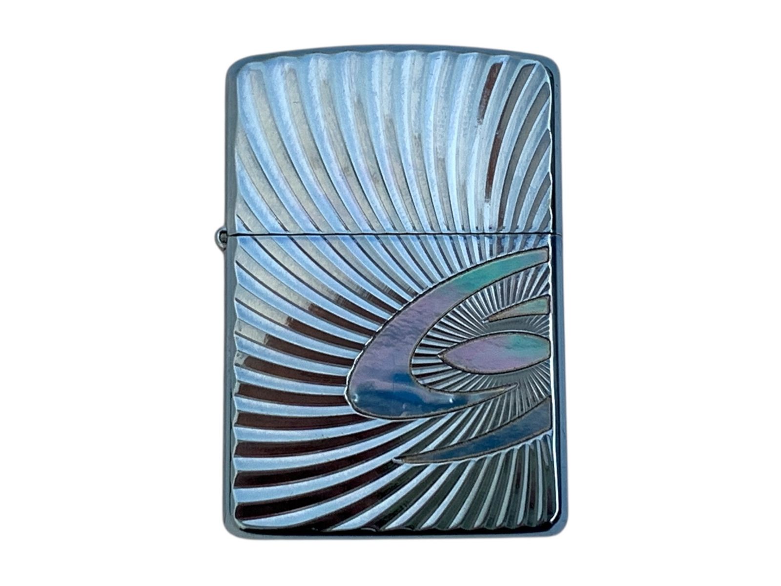 zippo ジッポー フロントオイルライター マイルドセブン THE BLUE 2006年製 ブルー 雑貨 004 床置きタイプ ワイヤレス