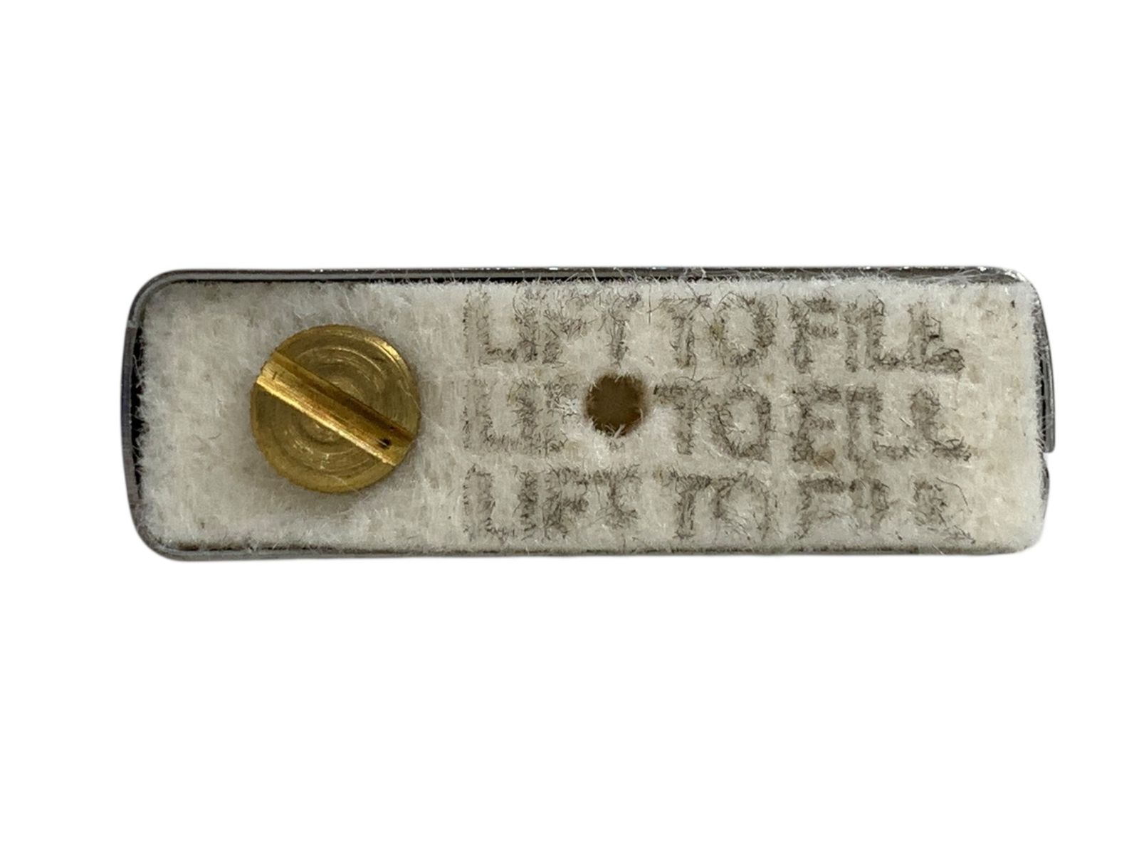 ジッポー フロントオイルライター