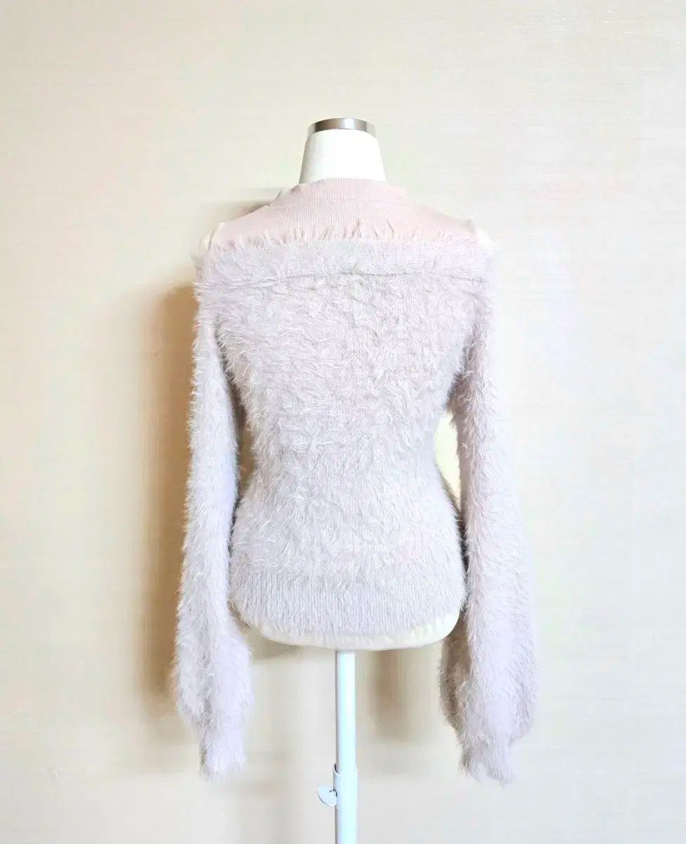 ラベンダー オフショルダー ニット 姫ギャル 量産型 アクシーズファム リズリサ系 ニット ピンター系