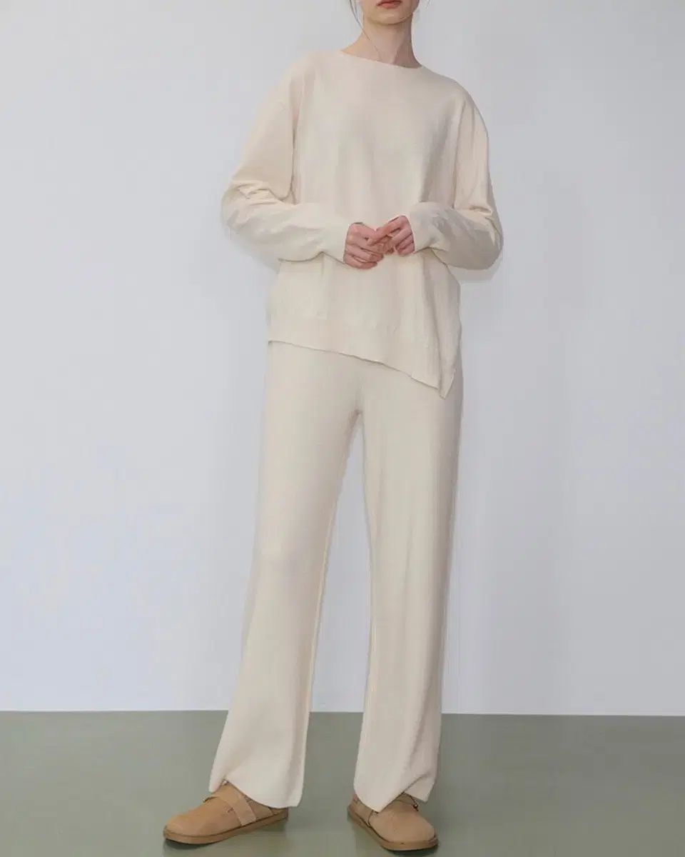  保育園服 通勤服 ユアジェイアイ カシミア メリノウール パンツ ジョガーパンツ スウェットパンツ パンツ