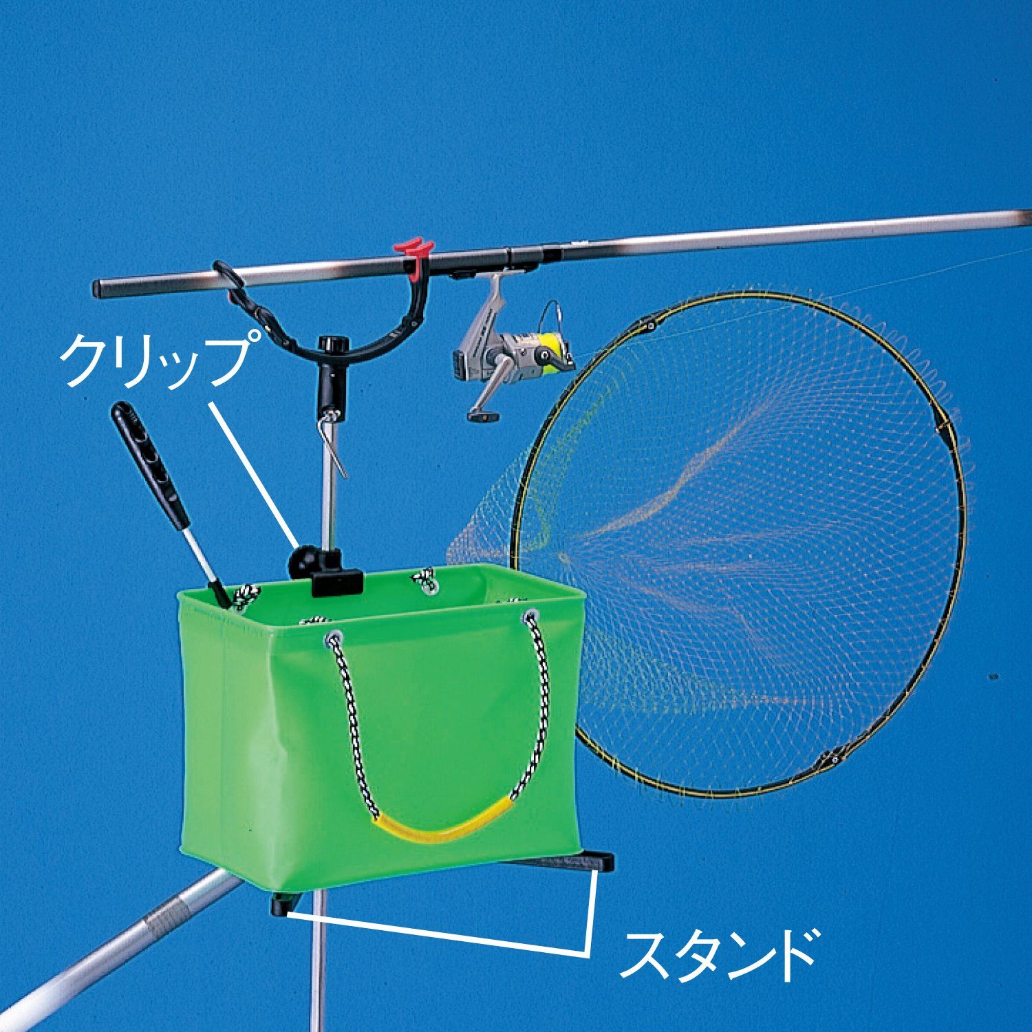 ピトン型ロッドホルダー 竿受け 磯 第一精工