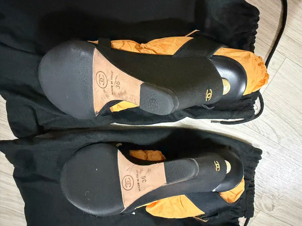  36 シャネル ウェッジ サンダル ブラック サンダル サンダル ミュール