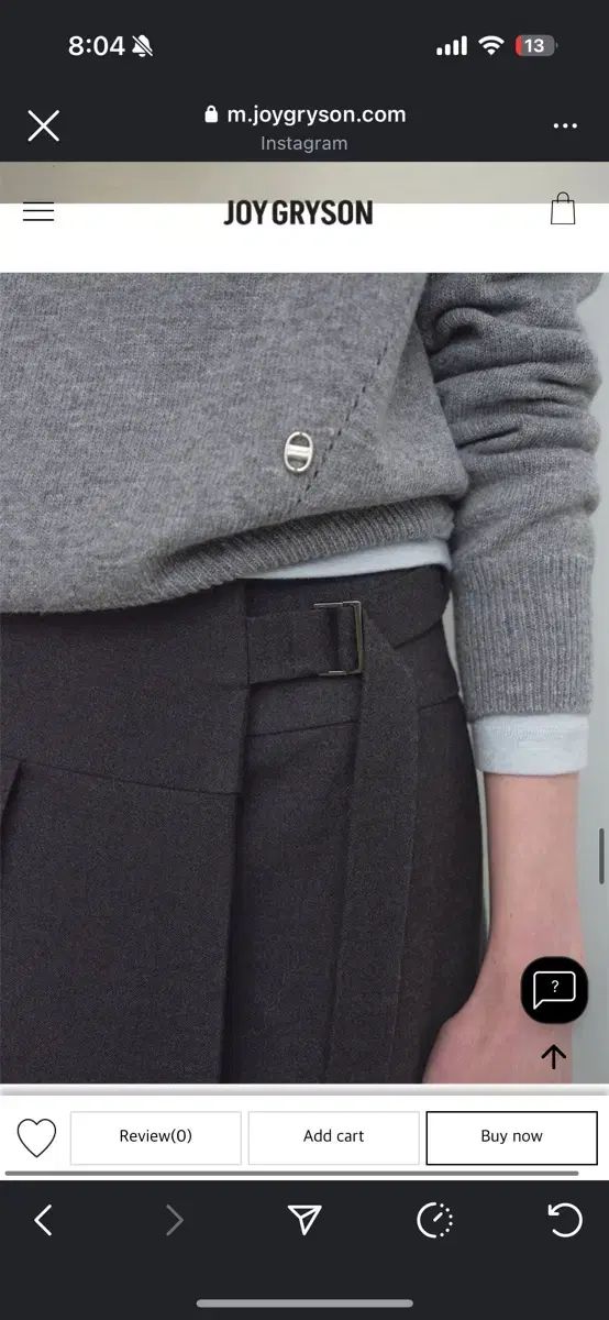 価格比較でお得にお買物。 ジョイグライソン ベルト付き ラブ ミディ スカート