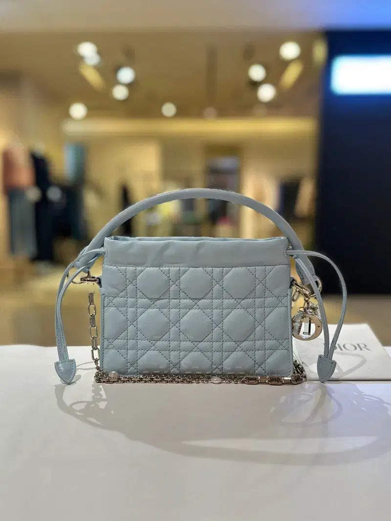 ディオール ミリ カナージュ ラムスキン ミニ クロスバック