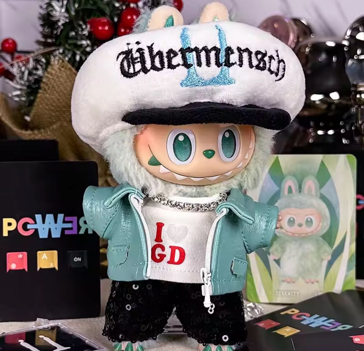 17cm Labubu G-DRAGON ジヨン ぬいぐるみ お洋服 - メルカリ