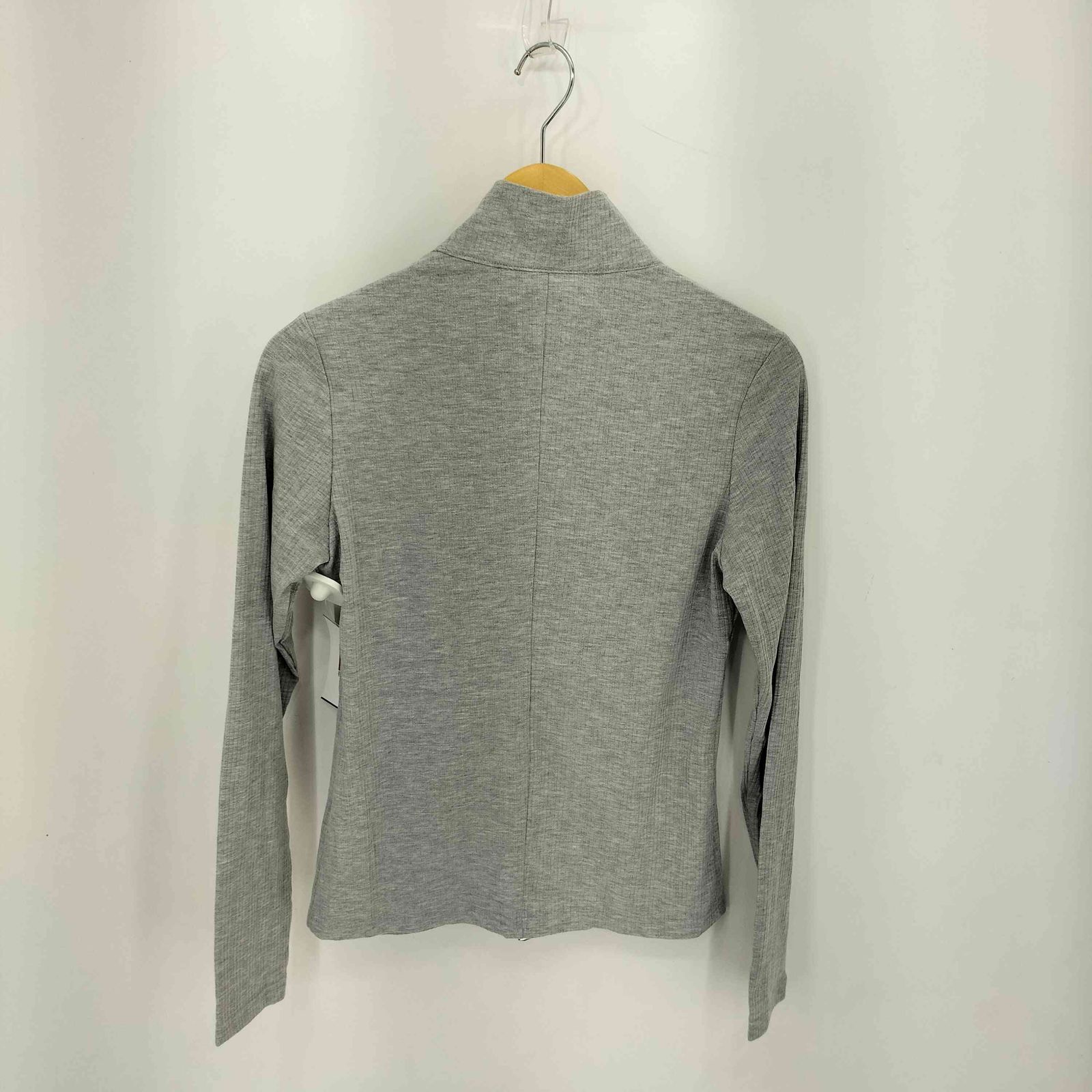 ユーズドフルギ 古着 DONSMOKE ミュージシャンプリント ダブルジップ ロングスリーブ トップス ニットカットソー Y2K レディース import S