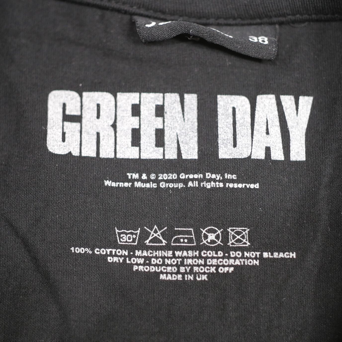 レディースM】新品 GREEN DAY グリーンデイ 七分袖 ラグラン Tシャツ