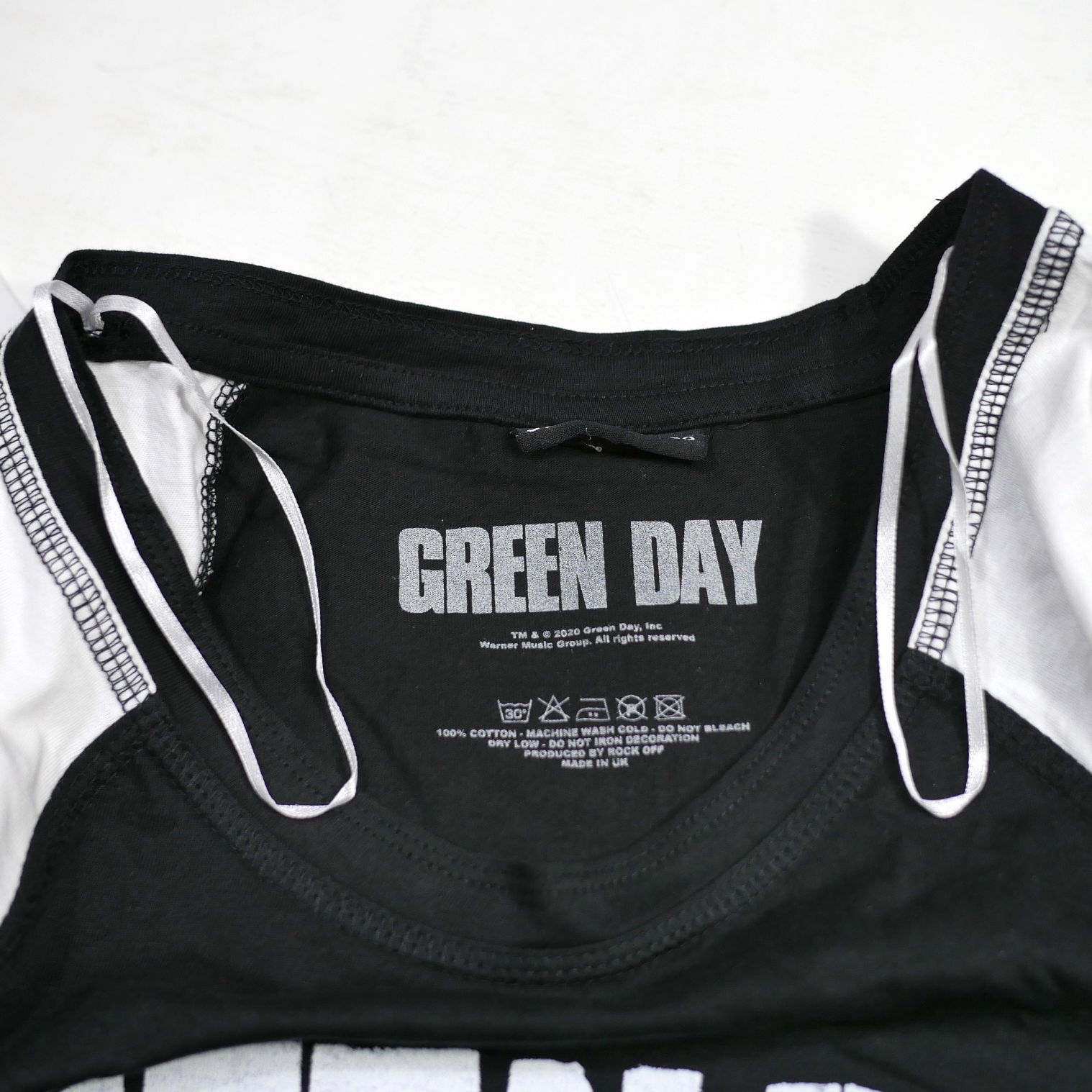 レディースM】新品 GREEN DAY グリーンデイ 七分袖 ラグラン Tシャツ