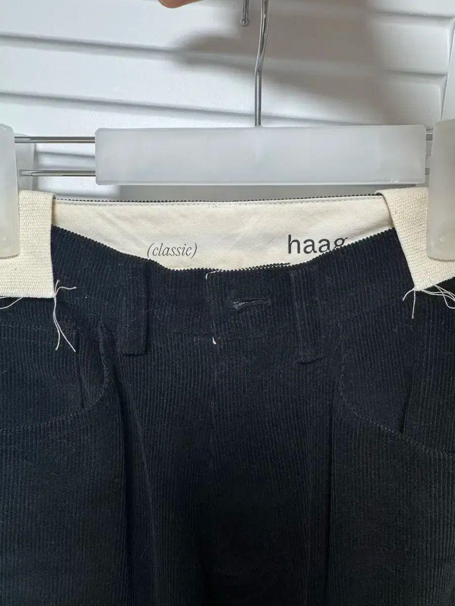 haag ヘイグ コーデュロイ ストレート パンツ