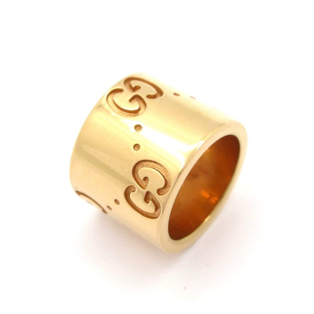 GUCCI グッチ ペンダントトップ アイコンワイド K18PG 総重量 4.9g