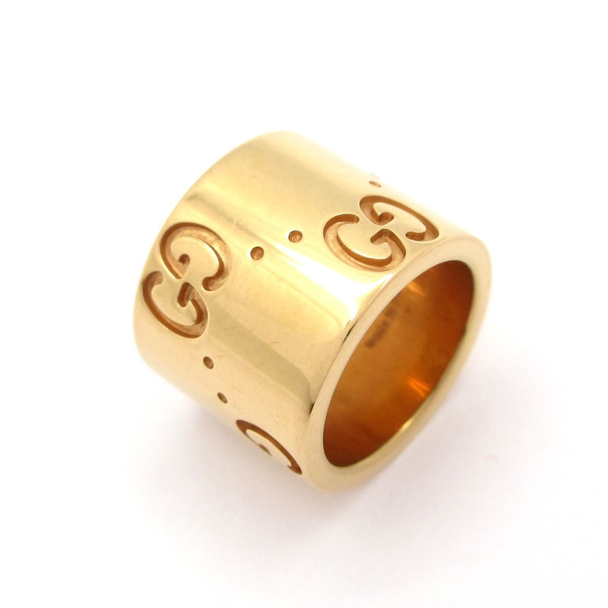 GUCCI グッチ ペンダントトップ アイコンワイド K 18 PG 総重量 4.9 g