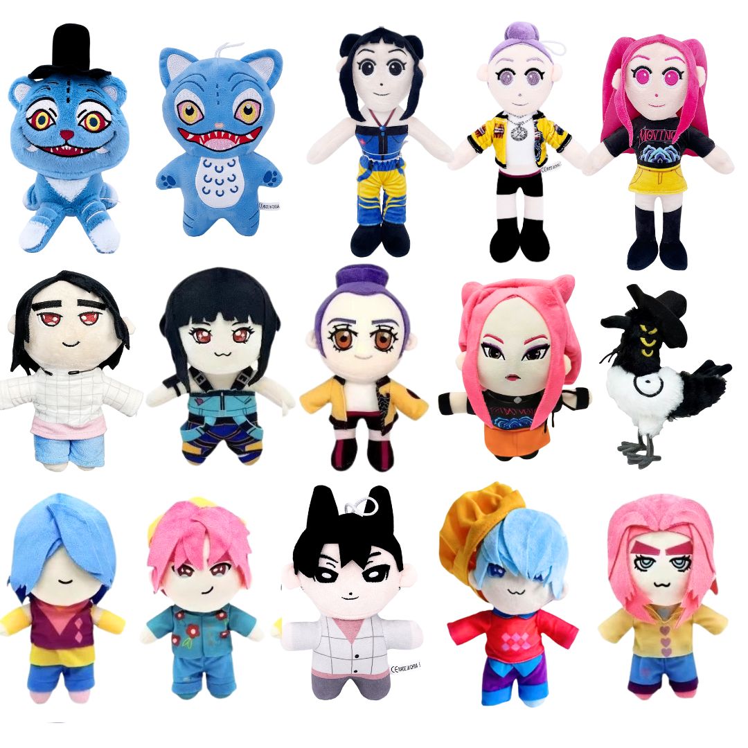 KPOPガールズ! デーモン・ハンターズ ぬいぐるみ 人形5点セット まとめ