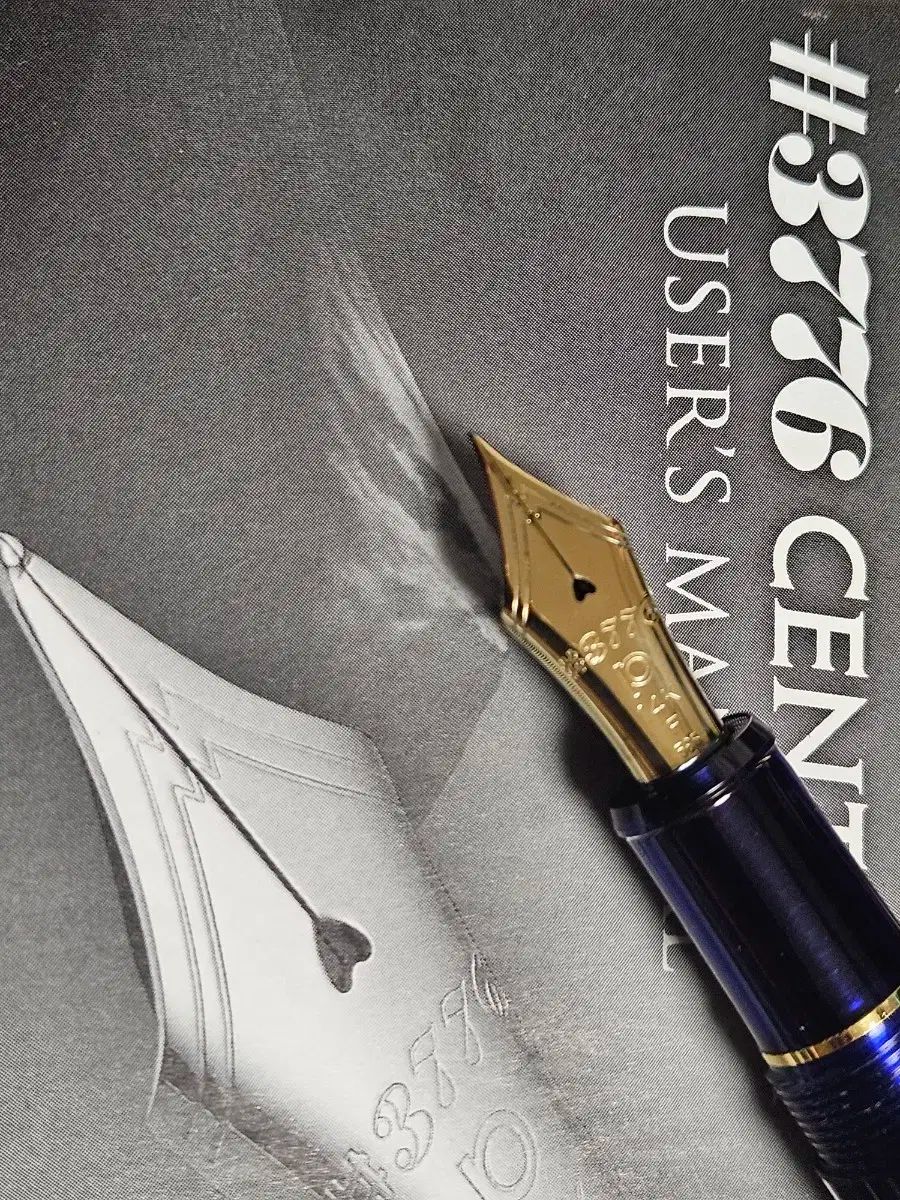 プラチナ 3776 センチュリー 万年筆 14 k Fニブ