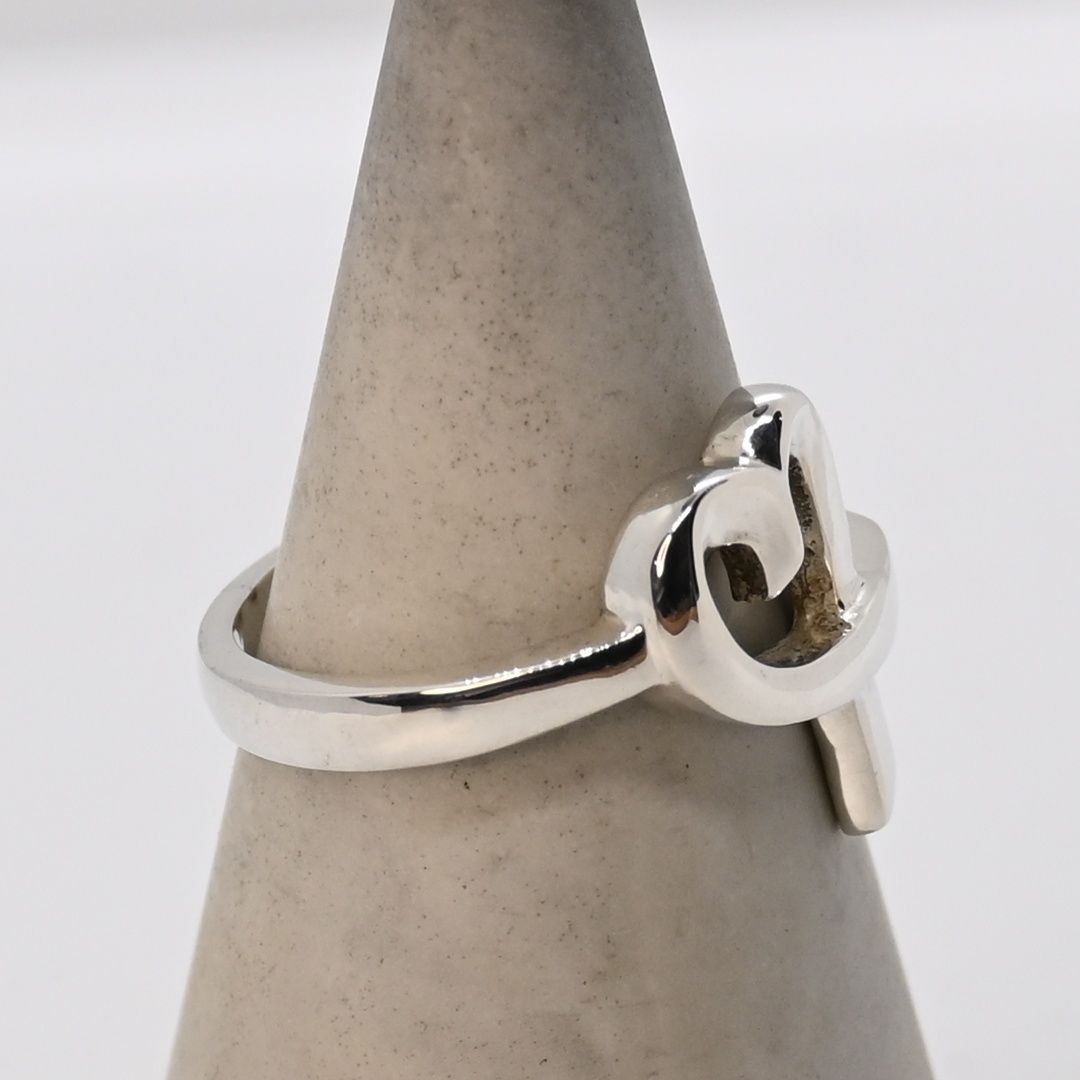 m*t様 ティファニー★パロマピカソ★モダンハートリング11号　シルバー925 研磨済】TIFFANY＆Co. Paloma Picasso シルバー925 ハート リング 11号